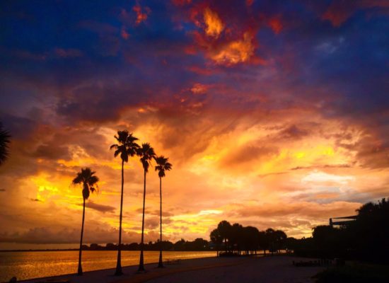 Sunset over South Beach by Sean Laughlin '17